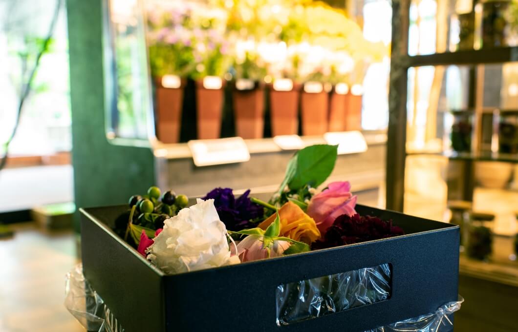 花屋さんの現場では
